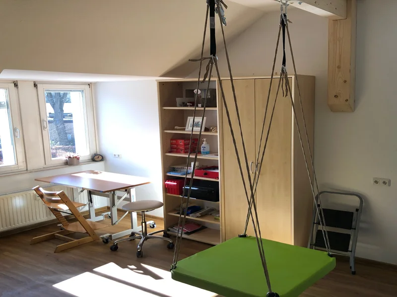 Therapieraum mit großer Schaukel
