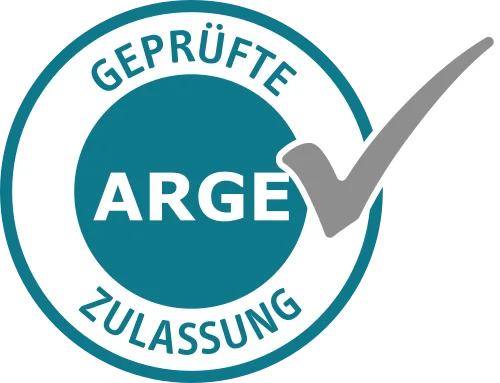 ARGE geprüft und zugelassen